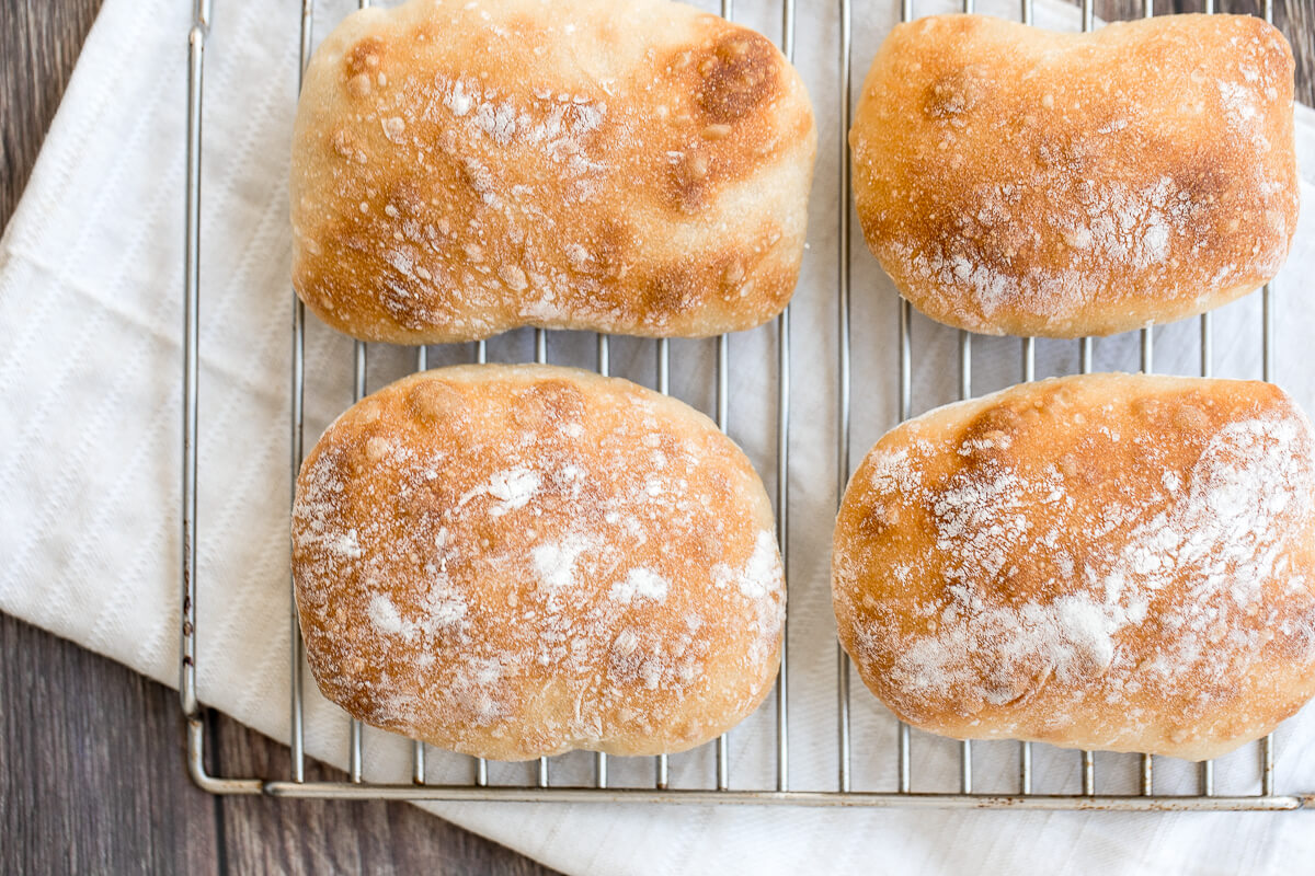 How To Make Ciabatta Rolls At Home - Cooking Fanatic