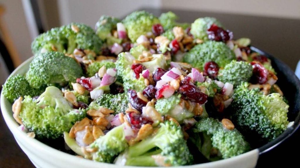 Healthy Paula Deen Broccoli Salad Recipe - Cooking Fanatic