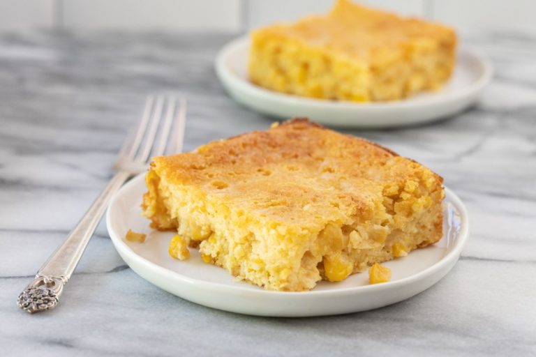 Creamy Paula Deen Corn Casserole Recipe Cooking Fanatic   Paula Deen Corn Casserole Recipe 3 768x512 