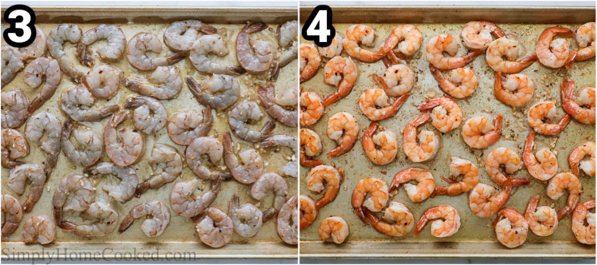 how long to bake shrimp at 400